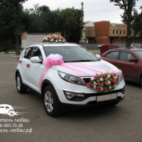 kia sportage розовый комплект украшений