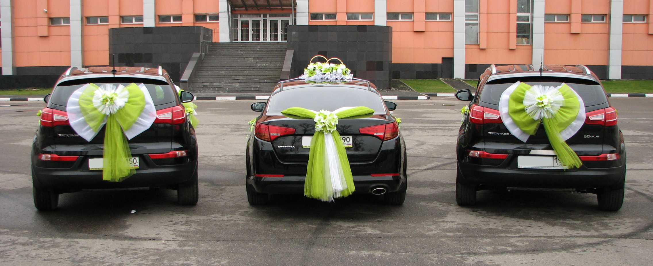 Украшение машины багажника на свадьбу своими руками