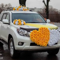 аренда toyota prado на свадьбу