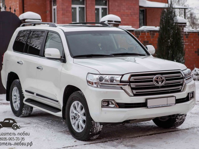 Заказ Toyota Land Cruiser 200 на свадьбу