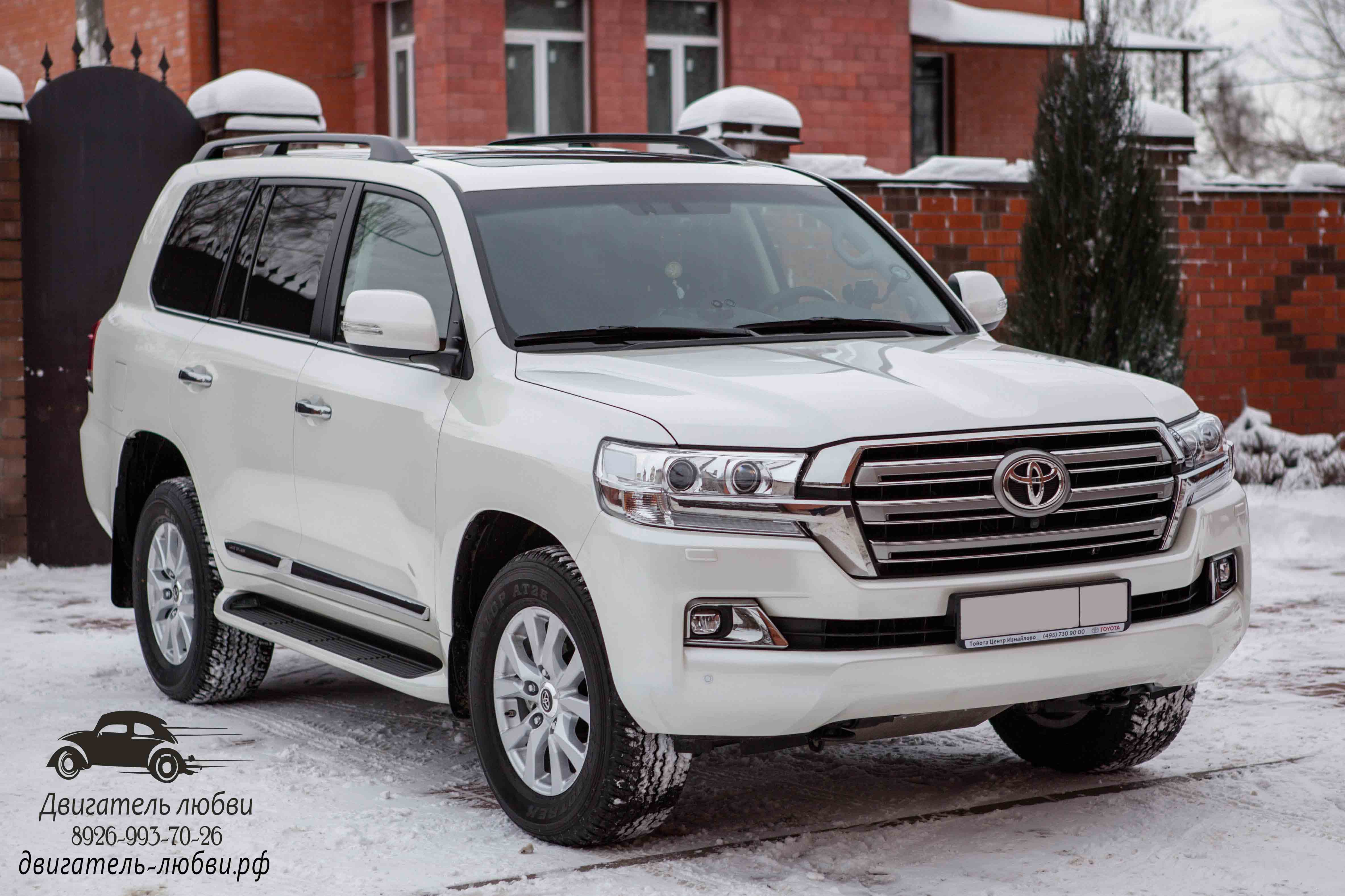 Toyota Land Cruiser Р±РµР»С‹Р№