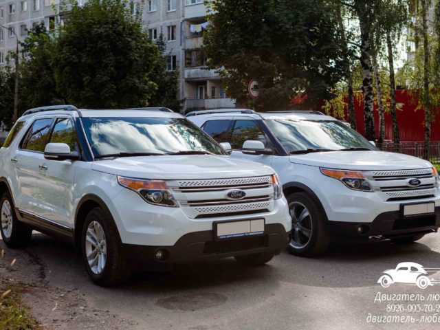 Свадебный кортеж Ford Explorer